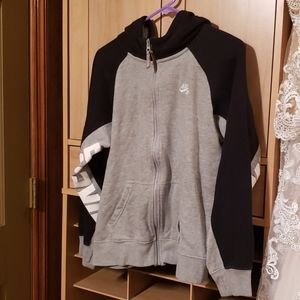 Nike kids zip up hoodie